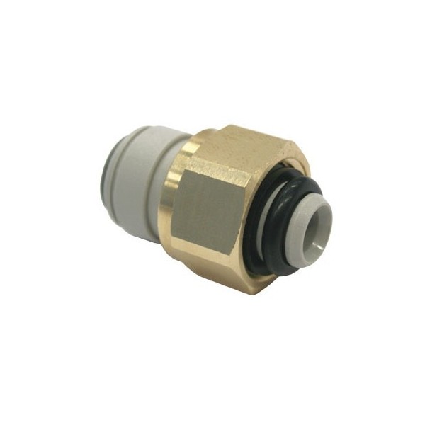 JG Adaptador para cerveza 3/8" x 1/2 Rosca latón BSP (PI561214CS)