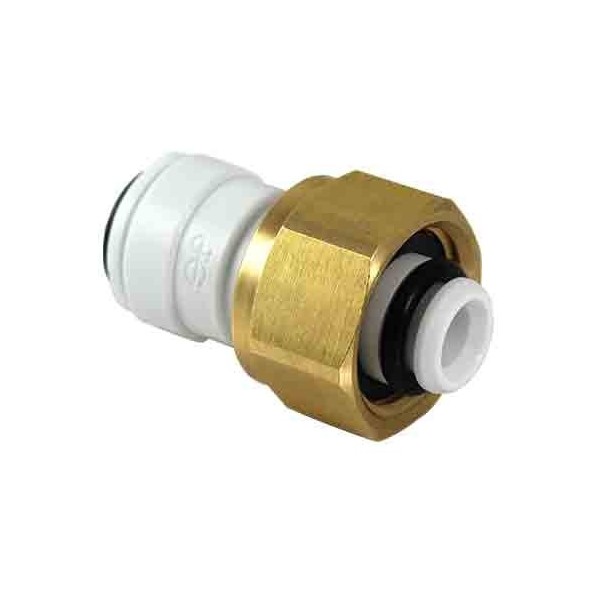 JG Adaptador para gas 3/8" x 1/2 Rosca latón BSP (PI561214CS-NRV)