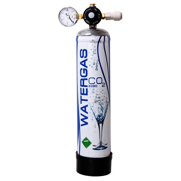 Kit botella CO2 600g + manorreductor CO2 mini (salida 5/16") Kit botella CO2 600g + manorreductor CO2 mini (salida 5/16")