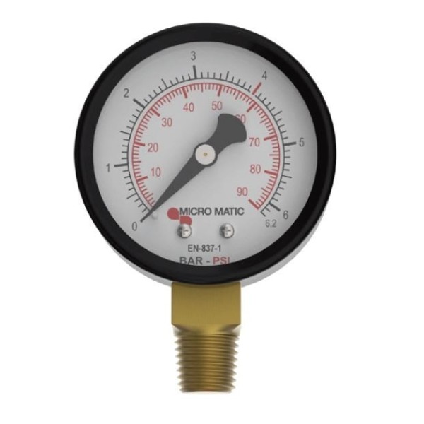Manómetro baja presión para Micromatic