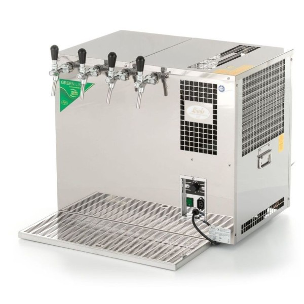 Lindr AS - 160 INOX Tropical NEW con banco de hielo con 4 grifos Lindr AS - 160 INOX Tropical NEW con banco de hielo con 4 grifos