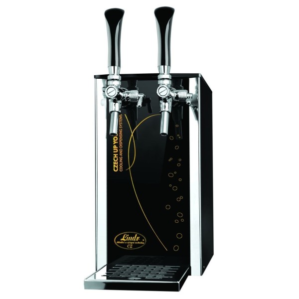 Lindr Pygmy 25/K Exclusive con 2 grifos inox Lindr Pygmy 25/K Exclusive con 2 grifos inox