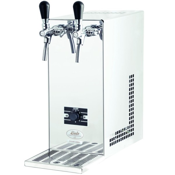 Lindr SODA PYGMY con 2 grifos inox Lindr SODA PYGMY con 2 grifos inox
