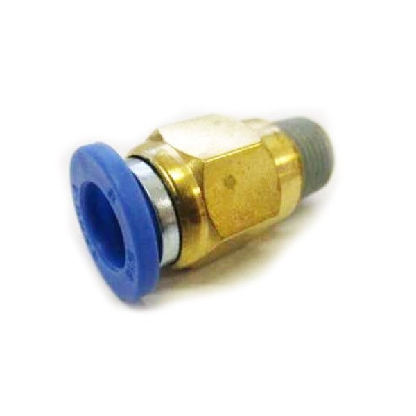 Adaptador macho rosca 1/8" x tubo 5/16" (8mm)