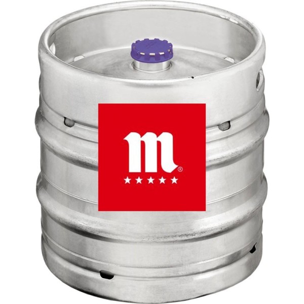 dominio Mamut símbolo Barril de Mahou 5 estrellas 30 litros Keg