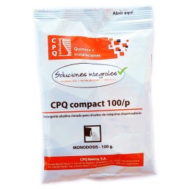 Polvo de limpieza CPQ compact 100/p 100g (contiene cloro) - para limpieza en profundidad de sistemas de dispensación