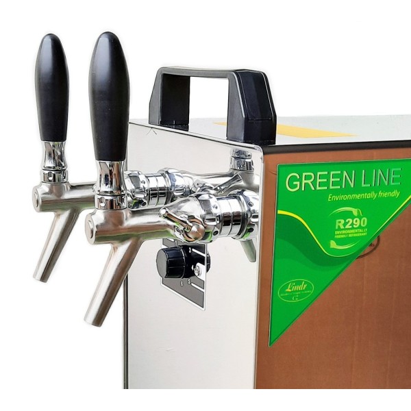 Lindr KONTAKT 155/K NEW con grifos inox Lindr KONTAKT 155/K NEW con grifos inox
