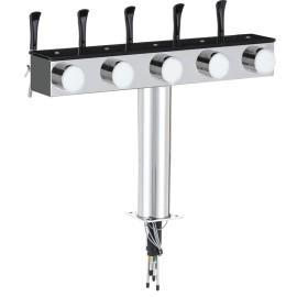 Columna Lindr T Grand con 5 grifos Columna Lindr T Grand con 5 grifos