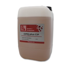 CPQ plus CIP - detergente cáustico de fase única aguas duras - garrafa 25kg CPQ plus CIP - detergente cáustico de fase única aguas duras - garrafa 25kg