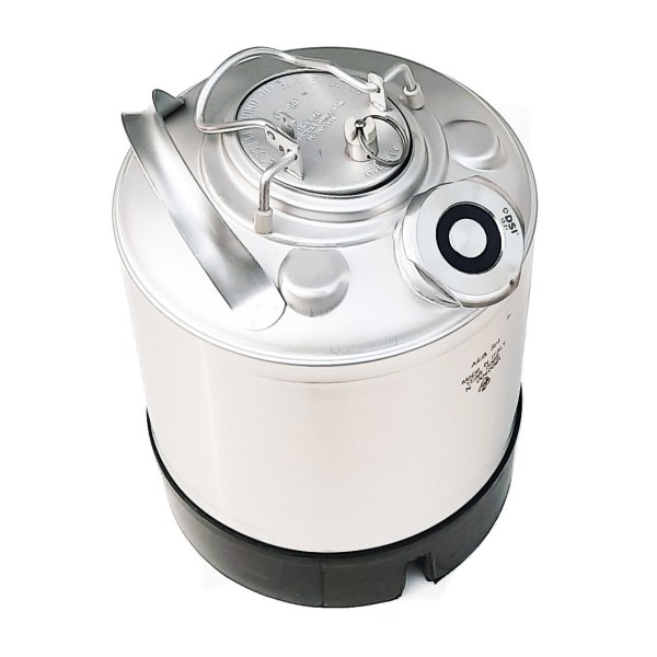Barril de limpieza inox 9L - 1 conexión tipo G Barril de limpieza inox 9L - 1 conexión tipo G