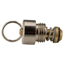 Válvula de seguridad de sobrepresión para cabezal DSI o barril de limpieza de plástico