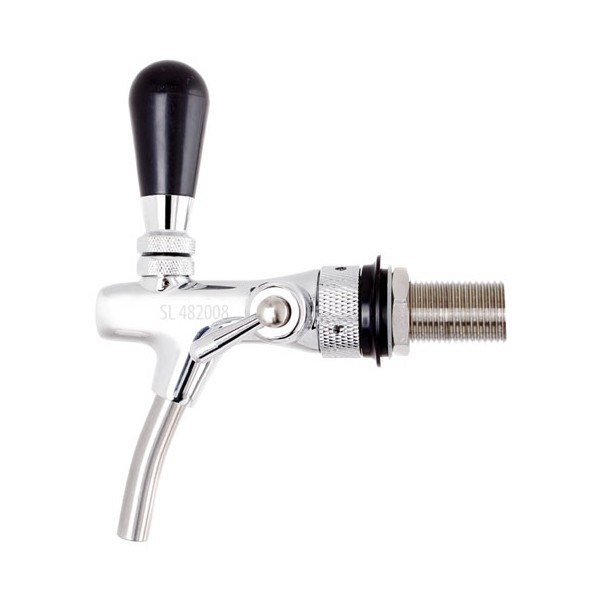 Grifo Lindr cromado con compensador 5/8 - 55mm