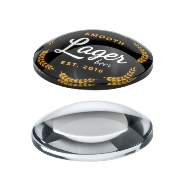 Medallón Ojo de pez para logos Ø 81mm Medallón Ojo de pez para logos Ø 81mm