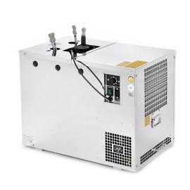 Pack preinstalado enfriador AS - 110 INOX Tropical NEW + columna con 2 grifos + bandeja encastrada Pack preinstalado enfriador AS - 110 INOX Tropical NEW + columna con 2 grifos + bandeja encastrada