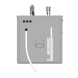 Pack preinstalado enfriador AS - 110 INOX Tropical NEW + columna con 2 grifos + bandeja encastrada Pack preinstalado enfriador AS - 110 INOX Tropical NEW + columna con 2 grifos + bandeja encastrada