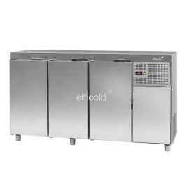 Enfriador de barriles con puertas ciegas para 4 barriles de 30l ø40cm - Efficold EB-504 IPC C/ILU