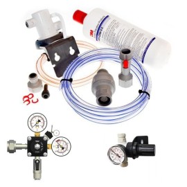 Pack completo para carbonatador externo Lindr 40l NEW sin manorreductor