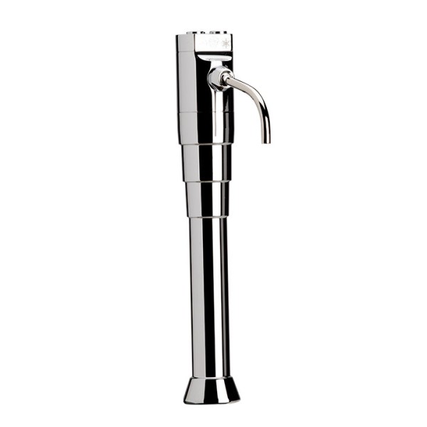 Grifo dispensador de agua Xenia cromado 3 vías – botones