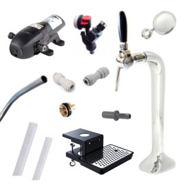 Pack BIB columna con grifo + soporte con bandeja + cabezal BIB Vitop + bomba Bevjet