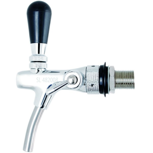 Grifo Lindr cromado con compensador 1/2 - 35mm