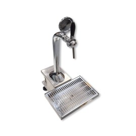 Columna KOBBRA 1 grifo Cosmo + bandeja con desagüe + soporte grampo