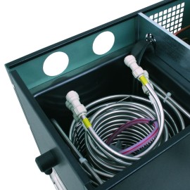 Pack preinstalado enfriador AS - 40 + columna con 1 grifo + bandeja con soporte y mojacopas