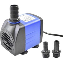 Bomba sumergible AC 25W con 2m de tubo para extraer el agua del enfriador