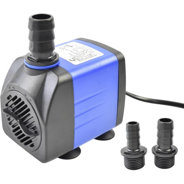 Bomba sumergible AC 25W con 2m de tubo para extraer el agua del enfriador