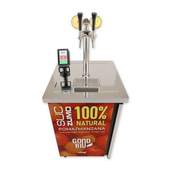 UTAP Pro en carrito móvil con 1, 2 o 3 grifos