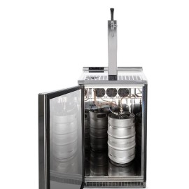 Nevera Kegerator Combi Cold Bar 50 con columna y grifo