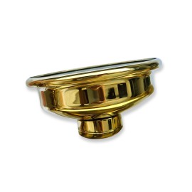 Medallón dorado retroiluminado LED para columnas tipo puente o T